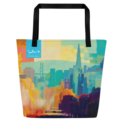 Clay St - Large Tote Bag