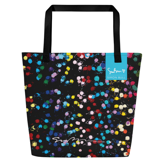 Out of the Dark - Large Tote Bag