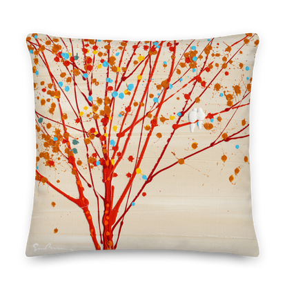 Morning Glory - Double Sided Pillow