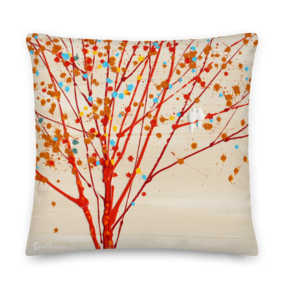 Morning Glory - Double Sided Pillow