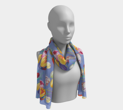 I Can Sing A Rainbow - Long Silk Scarf