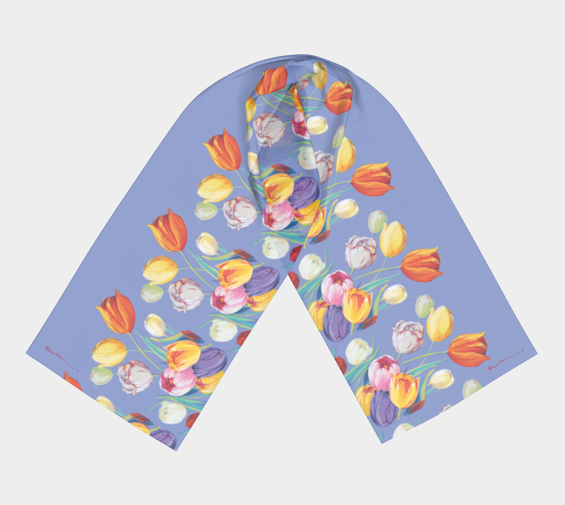 I Can Sing A Rainbow - Long Silk Scarf